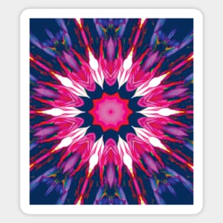 Psychedelic Kaleidoscope Sticker